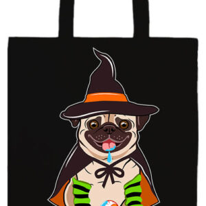 Rémes buldog Halloween- Prémium hosszú fülű táska