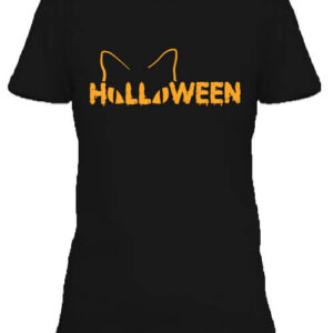 Halloween cat – Női póló