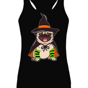 Halloween bulldog – Női ujjatlan póló