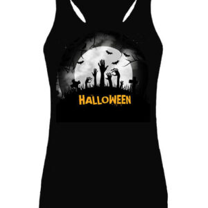 Halloween temető – Női ujjatlan póló
