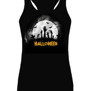 Halloween temető – Női ujjatlan póló