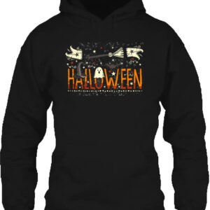 Boszorkányos Halloween – Unisex kapucnis pulóver