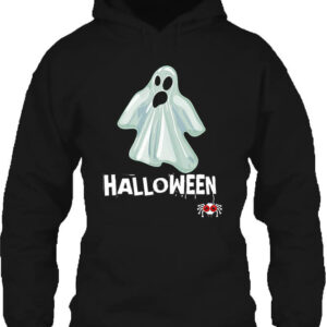 Halloween szellem – Unisex kapucnis pulóver