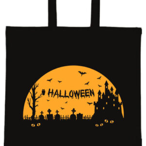 Halloween éjszakája- Basic rövid fülű táska