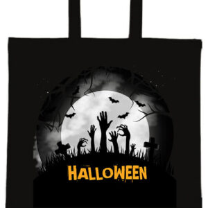Halloween temető- Basic rövid fülű táska