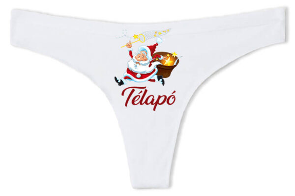 Tanga Csillaggyűjtő Mikulás fehér
