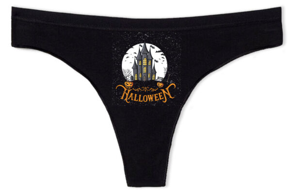 Tanga Halloween kísértetkastély fekete