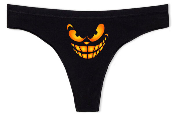 Tanga Halloween rém fekete