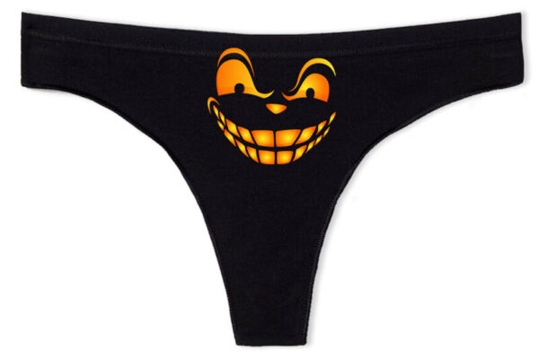 Tanga Rémes vicsor Halloween fekete