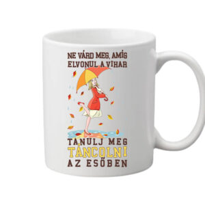 Tánc az esőben – Bögre