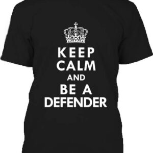 Keep calm defender – Férfi póló