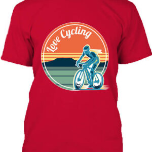 Love cycling – Férfi póló