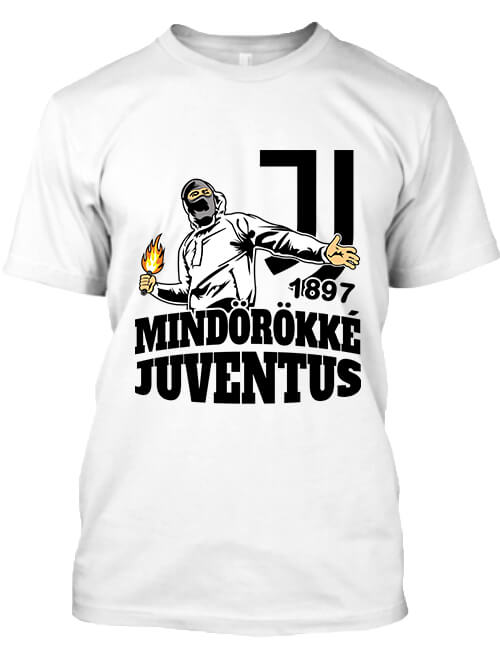 Férfi póló Mindörökké Juventus fehér