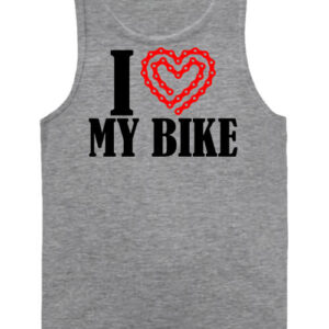 I love my bike – Férfi ujjatlan póló