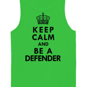 Keep calm defender – Férfi ujjatlan póló