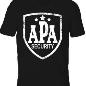 Apa security – Férfi V nyakú póló