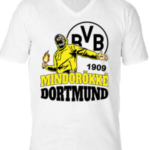 Mindörökké Dortmund – Férfi V nyakú póló