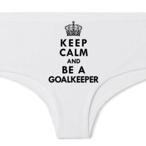 Keep calm Goalkeeper – Francia bugyi