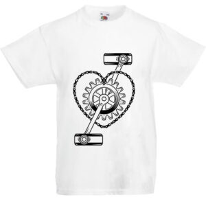Bicikli szerelem- Gyerek póló