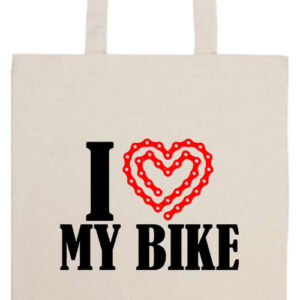 I love my bike- Prémium hosszú fülű táska