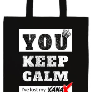 Keep calm Xanax- Basic hosszú fülű táska