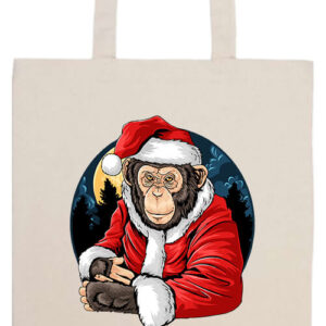 Mikulás majom- Prémium hosszú fülű táska