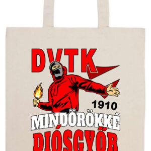 Mindörökké Diósgyőr- Prémium hosszú fülű táska