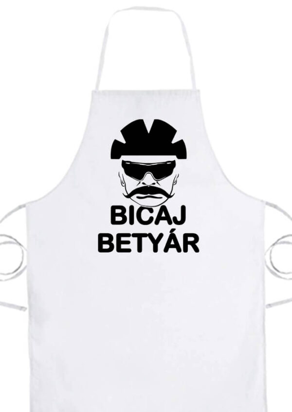 Kötény Bicaj betyár fehér