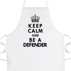 Keep calm defender- Basic kötény