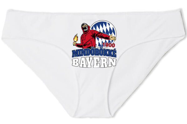 Női bugyi Mindörökké Bayern fehér