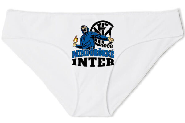 Női bugyi Mindörökké Inter fehér