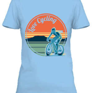 Love cycling – Női póló