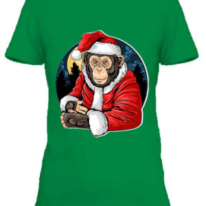 Mikulás majom – Női póló
