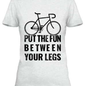 Put the fun bicikli – Női póló