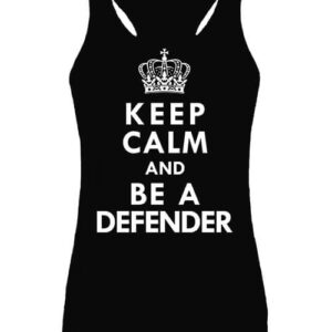 Keep calm defender – Női ujjatlan póló