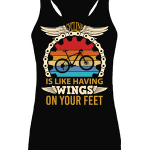 Mountain bike cycling – Női ujjatlan póló