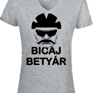 Bicaj betyár – Női V nyakú póló