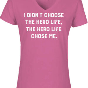 Hero life – Női V nyakú póló