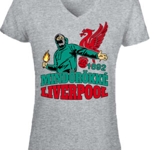 Mindörökké Liverpool – Női V nyakú póló