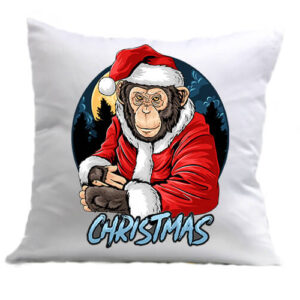 Karácsonyi Mikulás majom – Párna