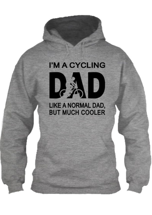 Pulóver Cycling dad szürke