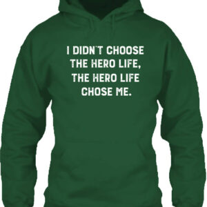 Hero life – Unisex kapucnis pulóver