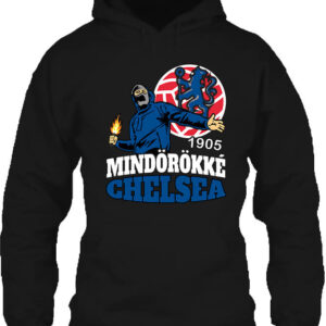 Mindörökké Chelsea – Unisex kapucnis pulóver