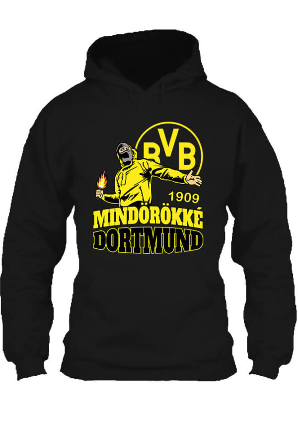 Pulóver Mindörökké Dortmund fekete