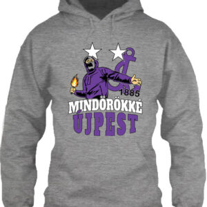 Mindörökké Újpest – Unisex kapucnis pulóver