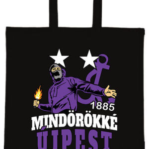 Mindörökké Újpest – hosszú vagy rövid fülű vászontáska