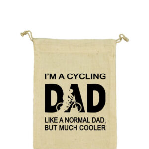 Cycling dad – Vászonzacskó közepes