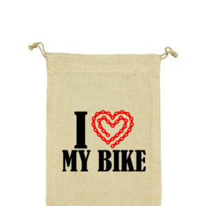I love my bike – Vászonzacskó kicsi