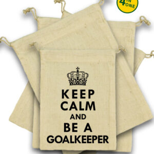 Keep calm Goalkeeper – Vászonzacskó szett
