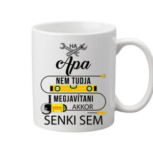 Apa megjavítja – Bögre